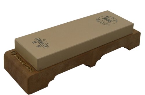 KING 刃物超仕上用砥石 台付 #8000 最終超仕上用 G-1