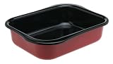  : Chantal Enamel 8-1/2-Quart Rectangular Roaster, Red