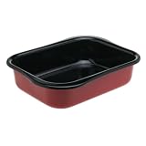 Chantal Enamel 8-1 2-Quart Rectangular Roaster, Red by Chantal