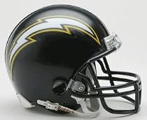 Riddell San Diego Chargers NFL Replica Mini Helmet w/Z2B Mask
