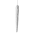 Pack of 4 Silver Disco Mirror Glass Icicle Christmas Ornaments 10"