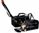 Sherpa On-Wheels Soft Sided Pet Carrier - Black - Medium
