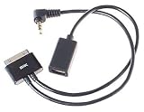 SiK ram din (black) FireWire and Line-out adapter for iPod