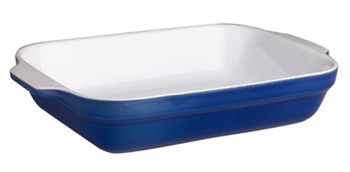 Emile Henry Provencal 13-by-8-1/2-Inch Lasagna Baker, Azure Blue