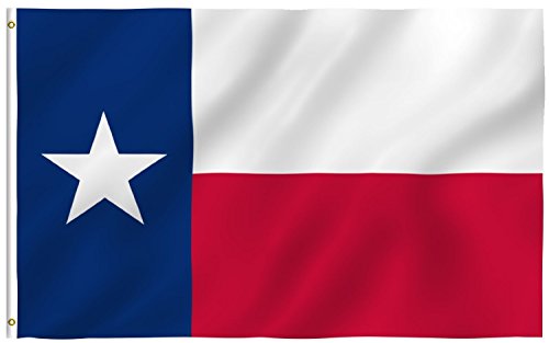 Texas State Flag Texas 3x5 ft Printed Polyester Banner by Briar Flags