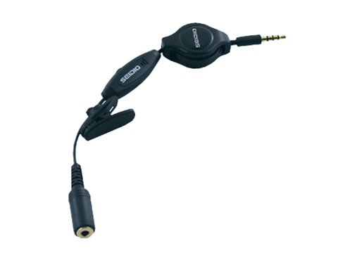 Seidio 2-in-1 Audio Adaptor for Apple iPhone/iPhone3G, Samsung Instinct, Blackberry Pearl 8120/8130, Curve 8300/8310/8320/8330, Bold, Palm Treo Pro
