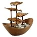 HoMedics WFL-GDN Envirascape Garden Leaves Illuminated Fountain, Copper