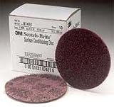 Scotch-Brite Medium Grit Surface Conditioning Pads Maroon - 4 In