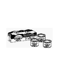 Candle Corporation of America Small Canned Heat Cooking Fuel, Pack of 3 by 