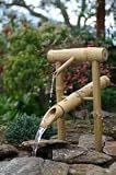 Bamboo Accents 11000 12 Inch Mini Rocking Fountain Deer Chaser with Pump