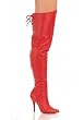 Legend-8899, 5 Inch Thigh BT W/ Lacing Detail At The Rear
