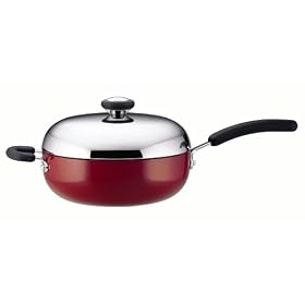 Circulon Total 4 Quart Covered Chef Pan (Red Cross) (80485) by Circulon