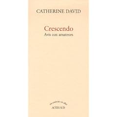 Crescendo : Avis aux amateurs