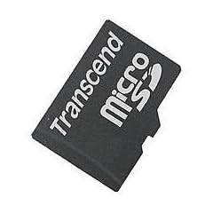 Transcend Micro SD 1GB Speicherkarte mit SD-Adapter