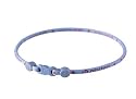 Phiten Titanium Necklace: Color-Red Gray, Size-Small (18