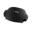 George Foreman 14066 3-Portion Compact Removable Plates Grill in Black