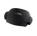 George Foreman 14066 GRP3 Grill with Sloped Grill Design and Removable Plates, 3 Portions