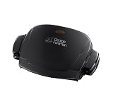 George Foreman 14066 GRP3 Grill with Sloped Grill Design and Removable Plates, 3 Portions