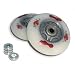 Streetsurfing The Wave Leuchtrollen Ligh-Up Wheels, white, 216