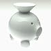 MODERN DESIGN PORCELAIN PIGGY BANK