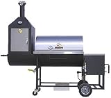 24x36 BBQ Pit with Upright Smoker by Pitts and Spitts
