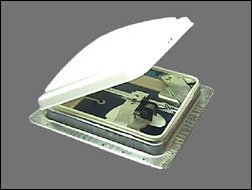 12v Powered White Vent by VENT