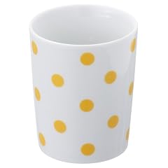 Arzberg 2100704281888 Cucina Basic Trinkbecher positiv 0,28l Yellow Points