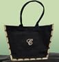 Harlequin Sassy Tote w/ Initial C