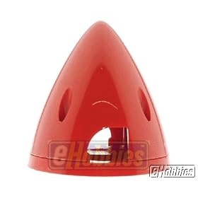 Du-Bro 292 2-3 4 Red Spinner from Spinners Du Bro