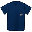 UTEP Logo University of Texas El Paso Scrubs Top Shirt-Size MED- For HIM or HER -Officially Licensed NCAA College Logo Apparel For HIM or HER - DRAWSTRING Waist -Officially Licensed NCAA College Logo Apparel SEARCH BROAD BAY SCRUB FOR OTHER College Logo