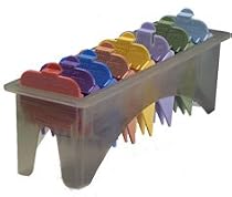WAHL Professional Precision Attachment Comb Set Color Coded (Model:3170-400)