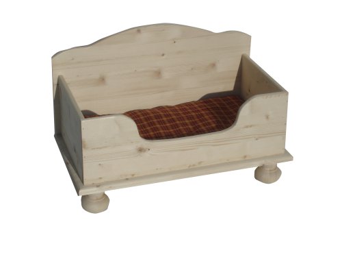 Elmato 10715 Hundesofa "King", mit Kissen, div. Stoffe, waschbar