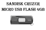 Sandisk Cruzer Micro USB Flash 4GB Retail PackageSandisk Cruzer Micro USB Flash 4GB Retail Package GENUINE