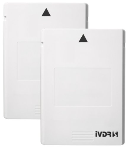 I-O DATA iVポケット搭載機対応リムーバブルハードディスク(2個パック)エコパッケージ(無地) IVAV-500X2