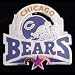 Jewelry : Glossy NFL Team Pin - Chicago Bears
