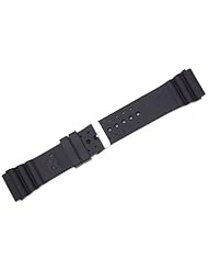 Casio Style Silicone Rubber Watchband - 18mm