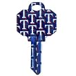 Texas Rangers Schlage SC1 House Key