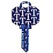 Texas Rangers Schlage SC1 House Key