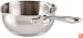 Emeril by All-Clad E8849764  Chef's Stainless Steel Dishwasher Safe 1-Quart Saucier Cookware, Silver