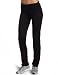 HKNB Heidi Klum for New Balance Womens Microfibre Rollover Pant, Black, Medium