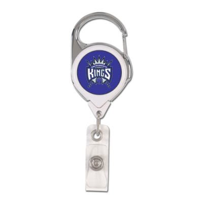 Sacramento Kings Official Retractable Badge Holder Keychain