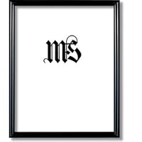 11x14 / 11'' x 14'' Frame for Picture Photo or Poster, Solid Wood, Black, style #601