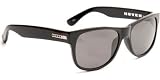 HOVEN BIG RISKY 39-0101 BLACK GLOSS HANDMADE ACETATE FRAME GREY LENS PLASTIC SUNGLASSES. by