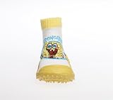 Skidders Nickelodeon Spongebob Squarepants Kids Slip-Resistant Indoor Outdoor Slip-On Hybrid Shoes with Socks