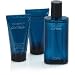 Cool Water for Men by Davidoff Eau de Toilette Spray, 50ml Aftershave Balm & 50ml Shower Gel