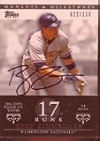 Ryan Zimmerman, Washington Nationals Autographed Card
