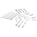 Oneida True Rose 45-Piece Flatware Set, Service for 8