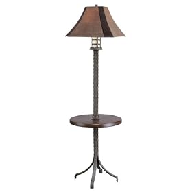 Dick Idol Mission Valley Del Rey Tray Floor Lamp by Dick Idol