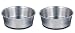 Pet Supplies : 30 OZ - Rubber Bottom Stainless Steel Bowl - SET OF 2 MATCHING BOWLS