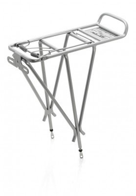 XLC-Alu Gepäckträger RP-R04Alu silber 3 Streben 26/28 Zoll